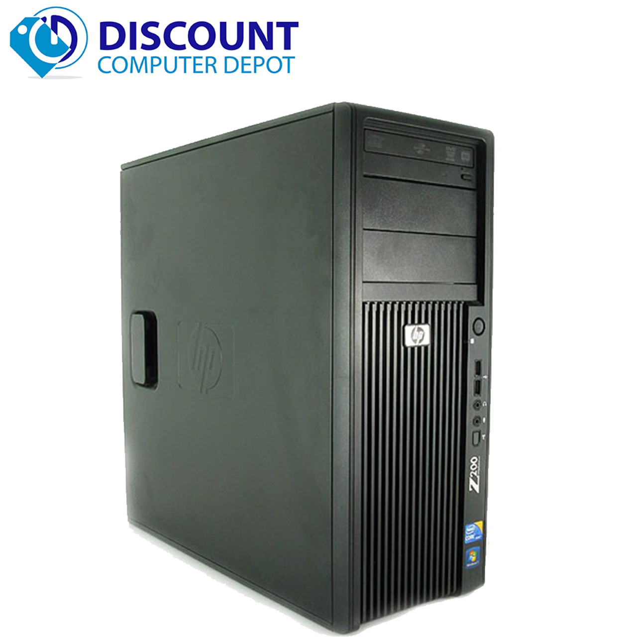 HP Z400 Windows 10 Pro Workstation Computer PC Tower Intel Xeon